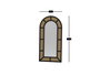 Hanah Home Espejo Cheval Latice Negro